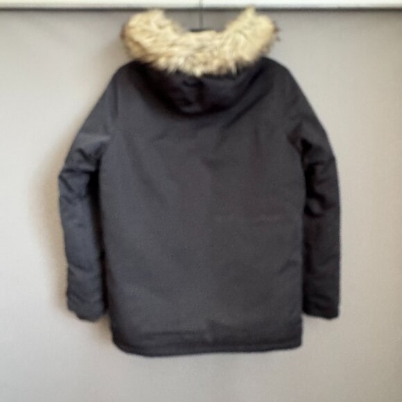 Abercrombie & Fitch Kids (Boys) Black Ultimate Parka (Size 11/12) - Picture 3 of 13